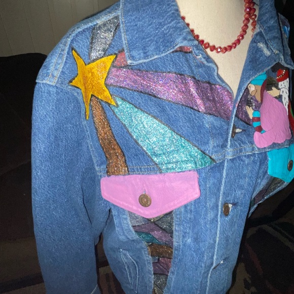 Bristol Blues • Nativity Theme • Large • Blue • Jean • Denim • Jacket - Picture 5 of 12